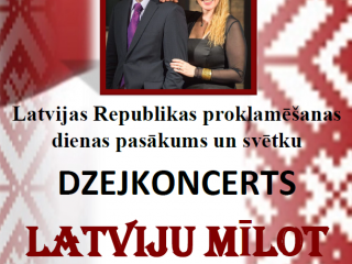 Latvijas Republikas proklamēšanas dienas pasākums un koncerts 