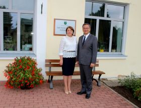 Taipejas misijas Latvijā vadītāja vizīte Skrundā