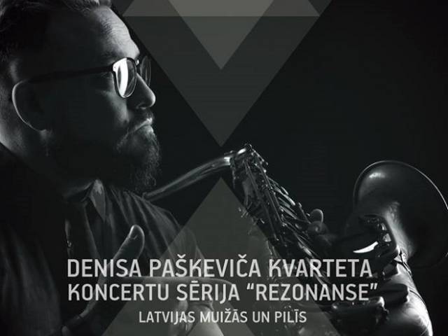 Skrundas muižā muzicēs Denisa Paškeviča kvartets 