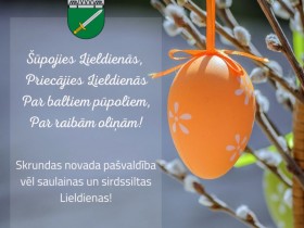 Lai priecīgas Lieldienas!