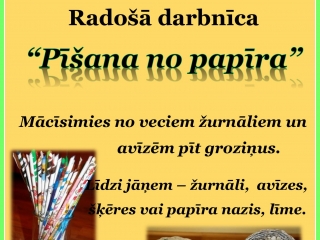 Radošā darbnīca 
