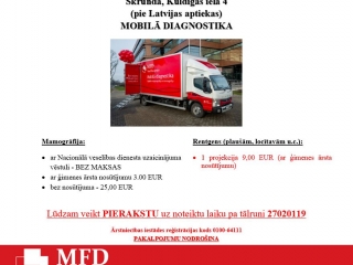 Mobilā diagnostika Skrundā