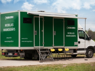 Mobilais mamogrāfs Skrundā