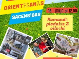 Fotoorientēšanās sacensības Rudbāržos