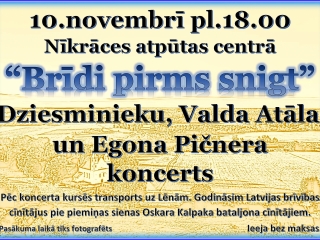 Valda Atāla un Egona Pičnera koncerts 