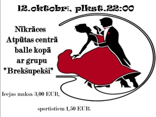 Balle kopā ar grupu Brekšupekši