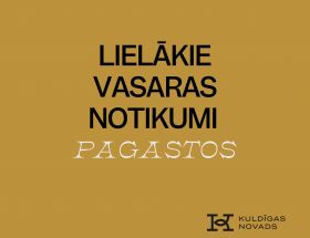 Vasaras pasākumi Kuldīgas novadā