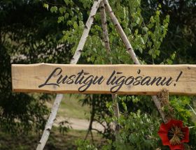 Skrunda saposta uz vasaras saulgriežiem