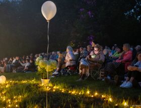 Raņķos aizvadīts nakts noskaņu koncerts “Sapņu atspulgs Ventas ūdens lāsē”