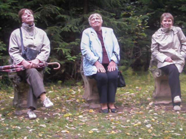 Raņķu pensionāri Līgatnē