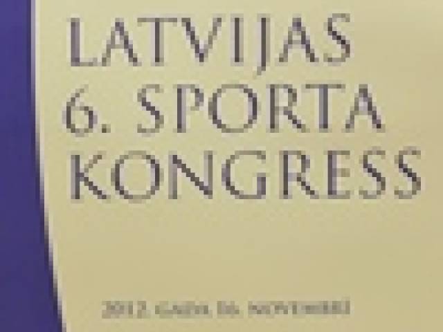 Nozares pārstāvji tiekas Latvijas 6.sporta kongresā