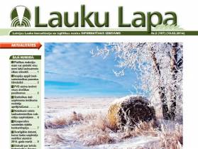 Iznākusi Lauku Lapa Nr. 2 (107)