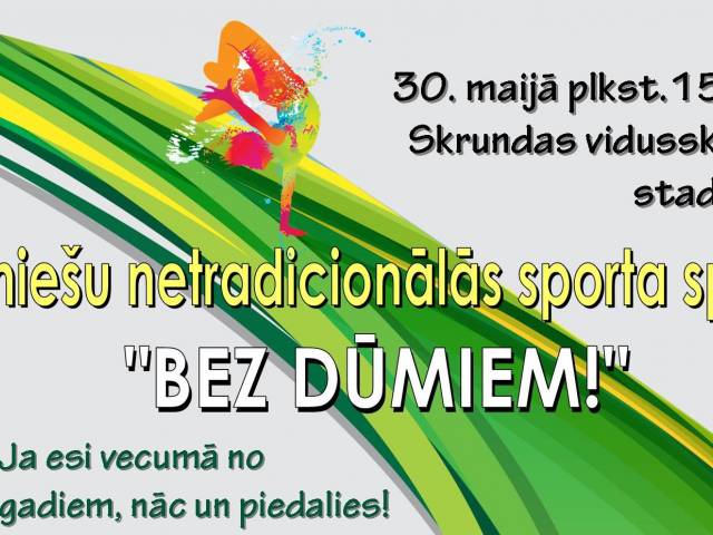 Piedalies sporta spēlēs 