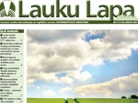 Iznākusi Lauku Lapa Nr. 7 (112)