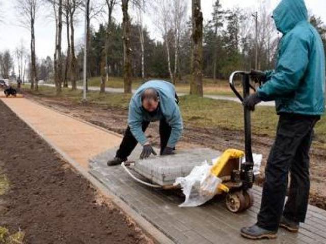 Būs jauna, apgaismota ietve