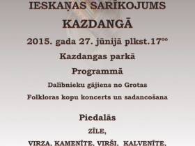 Trejdeviņos ieskaņas pasākumos visā Latvijā daudzinās folkloras festivālu BALTICA