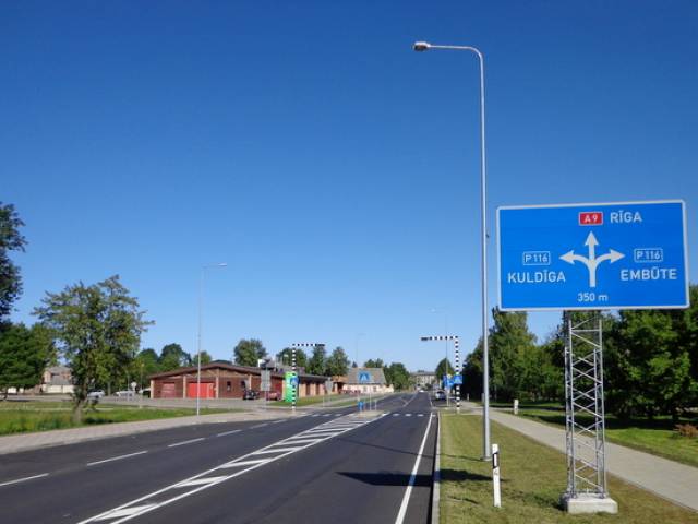 Skrundā atklās valsts nozīmes autoceļa A9 rekonstruēto posmu