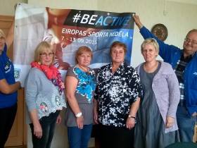 Nīkrācē aizvadīta Eiropas sporta nedēļa
