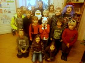 Ziemassvētku pasākums Rudbāržu Bērnu un jauniešu centrā