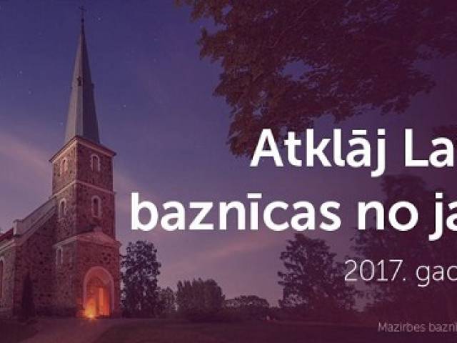 Izsludināta baznīcu draudžu pieteikšanās 