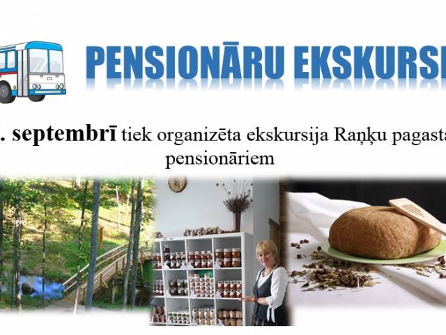 Ekskursija Raņķu pagasta pensionāriem