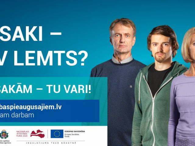 Līdz 6. novembrim vēl var pieteikties ES fondu mācībām pieaugušajiem