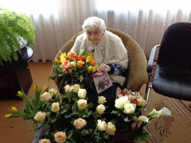 Anna Stabe svin savu 100. dzimšanas dienu