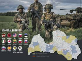 No 20. augusta līdz 2. septembrim notiks militārās mācības 