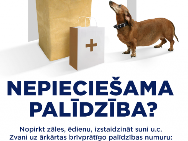 Latvijā darbojas brīvprātīgo palīdzības kustība #paliecmājās 