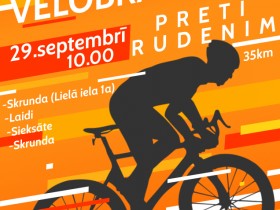 Ar velosipēdiem pretī rudenim