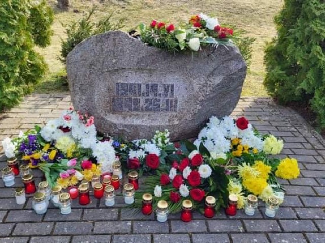 Komunistiskā genocīda upuru piemiņas diena Skrundā 
