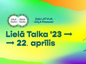 Lielā talka šogad notiks 22. aprīlī - starptautiskajā zemes dienā