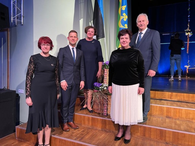 Kuldīgas novada pašvaldības delegācija viesojās Skrundas sadraudzības pilsētā Peltsamā - Igaunijā