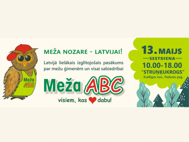 Ģimenes aicina iepazīt mežu pasākumā “Meža ABC”