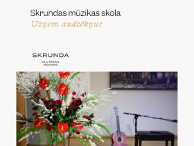 Skrundas mūzikas skola gaida jaunus dalībniekus