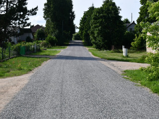 Pabeigti ielu remontdarbi Skrundā un Jaunmuižā, sakārtotie posmi nodoti ekspluatācijā