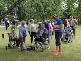 Sporta svētki ilgstošas sociālās aprūpes saņēmējiem