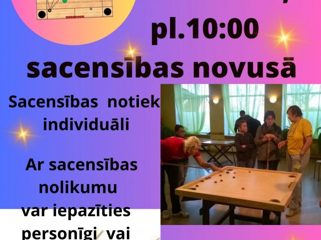 Nīkrācē notiks sacensības novusā