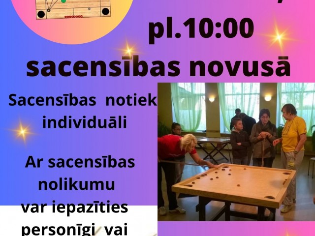  Nīkrācē notiks sacensības novusā