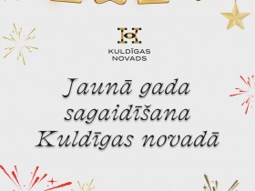 Jaunā gada ieskandināšanas pasākumi Kuldīgas novadā 