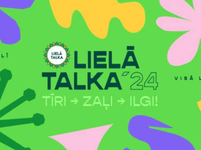 Lielā Talka 27. aprīlī – sakopsim novada teritoriju kopā!