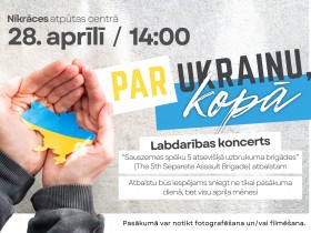 Labdarības koncerts Nīkrācē “Par Ukrainu, kopā”