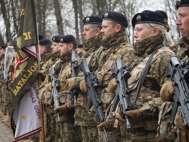 Zemessardzes 4. Kurzemes brigādes komandiera maiņas ceremonija