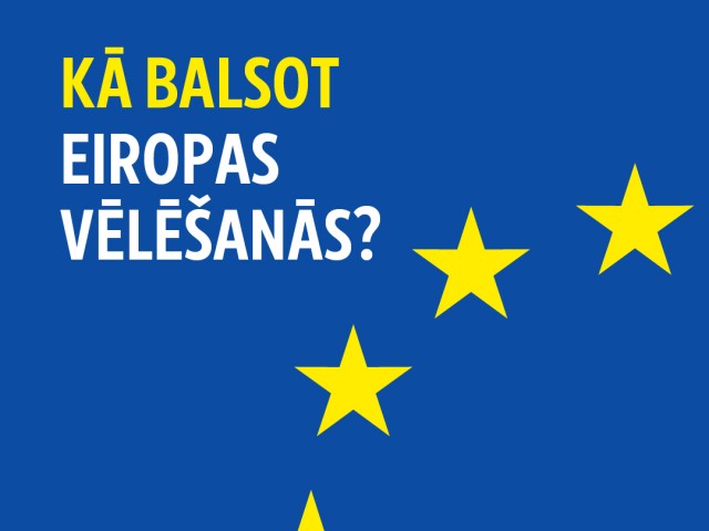 Eiropas Parlamenta vēlēšanas Latvijā notiks jau 8. jūnijā. Vai esi gatavs balsot?