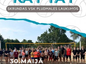 Iespēja piedalīties volejbola sacensībās 