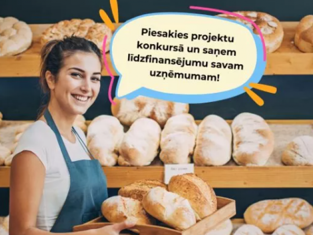 Aicina pieteikties projektu konkursā uzņēmumu radīšanai un attīstībai