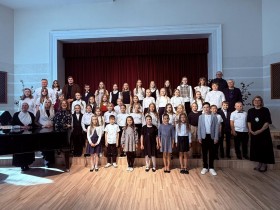 Aizvadīts Skrundas Mūzikas skolas Pavasara koncerts