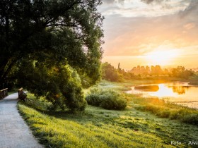 Apskati Skrundu no augšas: vasaras foto mirkļi