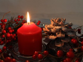 Lai adventes sveces deg droši – VUGD atgādina par drošību svētku gaidīšanas laikā